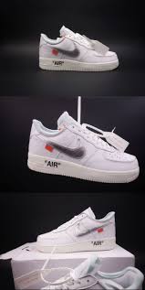 Nike Air Force 1 07 Off White Virgil White By June Sneakers Nike Airforce Offwhite Sneakers Nike Air Force Bodybuilding Shoes