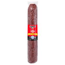 Genoa salami is a type of dry, salted and spiced salami that is naturally fermented. Genoa Salami Spicy Italian Market