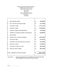 Excel bill templates are very easy to use. House Plan Sri Lanka Nara Engineering House Planing Boq Bill Of Quantities