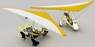 Hang Glider V2 3d Model Ad Glider Hang Model Hang Glider Gliders Light Sport Aircraft