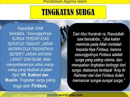 Dalam setiap surga ada tempat khusus bagi penghuninya, yang disesuaikan dengan derajat. Neraka Surga Rian Hidayat S Pd I Ppt Download