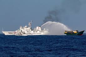 Philippines summons Beijing envoy over South China Sea water cannon attack