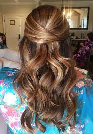 Wedding Hairstyle Bridesmaid Hair Down Curls For Long Hair Wedding Hair Down