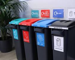 Image of Recycling bins