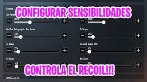 Configurar Sensibilidad En Pubg Mobile Youtube