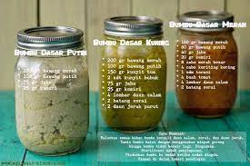 Indonesian Basic Spice Paste Bumbu Dasar Indonesia My Little Kitchen Homemade Spices Aesthetic Food Diy Food Recipes