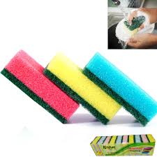 Maybe you would like to learn more about one of these? 10 Piece Wash Dishes Sponge Clean Tableware Magic Wipe Strong Decontamination Kitchenware Dishwash Multi Cells Sponge For The Dishes Multi Color 9 X 7 X 3cm 6291107499208 Uae Clean