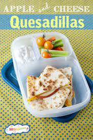 Cheddar Apple Quesadillas Recipe School Lunch Recipes Lunch Snacks Healthy Lunch