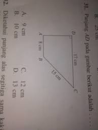 Maybe you would like to learn more about one of these? Panjang Ad Pada Gambar Berikut Adalah Brainly Co Id