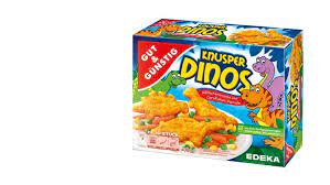 Bestellen sie edeka gemüsenuggets 255g packung online via edeka website oder kaufen sie günstig im geschäft in ihrer nähe ein. Edeka Ruft Knusper Dinos Von Gut Gunstig Zuruck