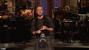Do you know why you're here, faun? James Mcavoy Returns As Mr Tumnus From Chronicles Of Narnia On Snl Daily Mail Online