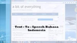 A number of languages can be found with notevibes with realistic voices. Text To Speech Bahasa Indonesia Youtube