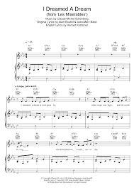 I dreamed a dream cover from les misrables. Susan Boyle I Dreamed A Dream From Les Miserables Sheet Music Download Pdf Score 111209