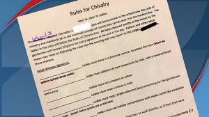 In an address on an envelope. Chivalry Homework Assignment In Shallowater Gains Negative Attention Online Klbk Kamc Everythinglubbock Com