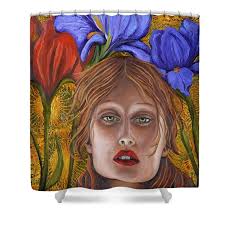 Iris Shower Curtain