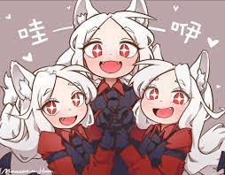 helltaker 哇 咿 山含 mountainhan의 일러스트 pixiv ケルベロス かわいいアニメの女の子 かわいいアニメガール