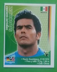 2006 Navarrete Germany World Cup FIFA #174 OSWALDO SANCHEZ Mexico Team  Sticker
