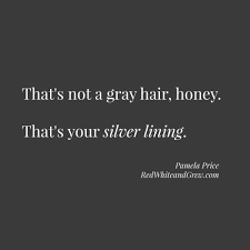 Explore 90 lining quotes by authors including gretchen rubin, don marquis, and p. Grey Hair Silver Linings Hair Quotes Life Quotes 15th Quotes