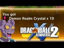 Dragon Ball Xenoverse 2 How To Get Demon Realm Crystals Guaranteed Youtube