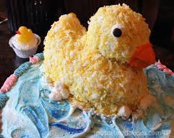 This pin was discovered by mimi cakes. Rubber Duckie Baby Shower Cake Spot Of Tea Designs