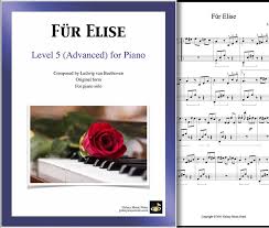 For my sweet sweet elise. Fur Elise Piano Sheet Music Advanced Original Form