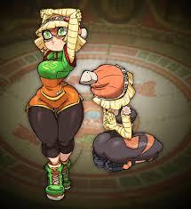 Rule 34 - 1girls Alternate Version Available Arms (game) Ass Big Ass Big  Breasts Breasts Green Eyes Min Min (arms) Noodles On Knees Solo Sporty  Stretching Suxowell Tagme Tank Top Thick Thighs