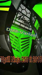 Vgrill Ninja 250 Fi 2018 Premium Penahan Lumpur Mesin Bawah Cover Radiator Ninja