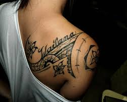 Back Shoulder Polynesian Tattoos 2016 17 Tribal Tattoos For Women Hawaiian Tribal Tattoos Cool Tribal Tattoos
