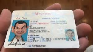Id Driver S License Missouri Fake Novelty Template Quality Best Mo Drivers License Drivers Permit Missouri
