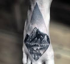 It's just etched rocky canyons and clouds inked elegantly in black line and sparse shadow. Top 101 Nature Tattoo Ideas 2021 Inspiration Guide