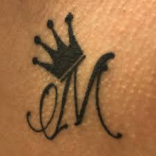 Alphabet mehndi designs tattoos // english letter m, p mehndi design tattoo. Cursive Initial Tattoo M Crown Tattoo Lettering Styles Tattoo Lettering Initial Tattoo