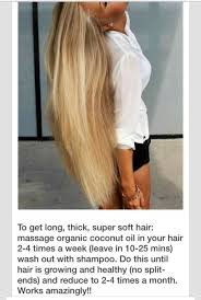 Can You Make Hair Grow Faster Get Longer Thicker Super Soft Hair With Organic Coconut Oil Tipit Make Hair Grow Faster Grow Natural Hair Faster How To Grow Your Hair Faster