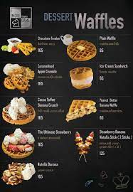 We Serve And An Excellent Menu Created By A Culinary Professional And A Full Coffee Bar Perfect For Every Ages Cafe Food Waffle Maker Recipes Coffee Shop Menu