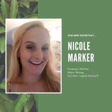 Meet our New Officers!! They're excited to see you at tonight's meeting at  7 😌 👍🏻 🌱