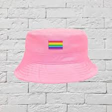 Square masked man (squid game) pink guard soldier, worker, supervior, mask, boy, netflix Bucket Hats 1978 Pride Flag Bucket Hat Dsy Lifestyle