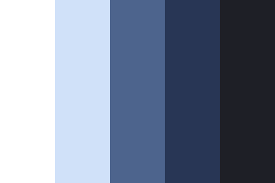 Blue and white color palette. 36 Beautiful Color Palettes For Your Next Design Project