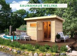 Wolff Saunahaus Melina 40 A Saunahaus Saunahaus Garten Haus