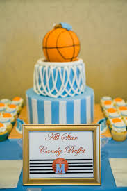 Create the perfect baby shower decorations to make your party the best one yet. Basketball Themed Baby Shower Ideas Popsugar Family