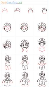 Once you learn how to draw, you can use those colored pencils to sketch your imagination. How To Draw A Mario Step By Step 16 Easy Phase