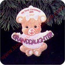 From united states +c $20.61 shipping estimate. 1991 Granddaughters First Christmas Hallmark Ornament
