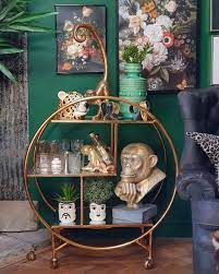 Quirky Accessories Drink Trolley And Vintage Inspired Prints Quirky Home Decor Quirky Bedroom Decor
