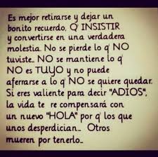 Es Mejor Retirarse Y Dejar Un Lindo Recuerdo Para Decir Adios Frases De Consejos Frases De Miedo