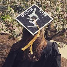 Uconn Science Graduation Cap Microscope Bs Science Graduation Cap Graduation Cap Graduation Cap Designs