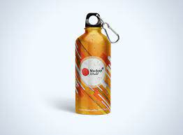 Download Aluminum Water Bottle Free Mockup Psd Mockup World Hq