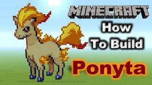 Voir plus d'idées sur le thème dessin petit carreau, dessin pixel, pixel art. Minecraft Pixel Art Tutorial How To Build Ponyta Pokemon Youtube