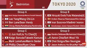 Jadwal badminton olimpiade 2020 (2021): News Bwf Olympics