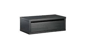 Made of a combination of wood, iron, and fabric, this breezy floating shelf will be the star of your bedroom. Sleepy Hollow Storage Shelf Nightstand Bed Side Tables Better Living Through Design