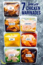 7 Freezer Chicken Marinades Recipe Recipes Chicken Marinade Recipes Chicken Marinades