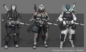 Heavy Gunner Concept Joshua Xiong Sci Fi Concept Art Future Soldier Concept Art Characters