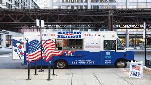 Phoenix food truck, the pho king greatest. Food Trucks Pizza To The Polls